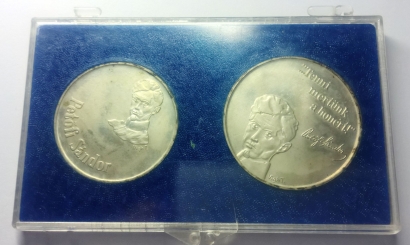 1973 Petőfi Sándor 50 és 100 forint
