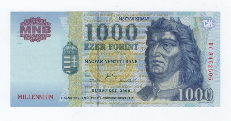 2000 1000 forint Millenium