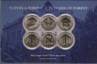 2021 75 éves a forint első napi veret