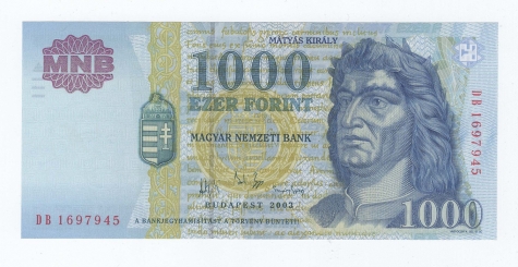 2003 1000 forint