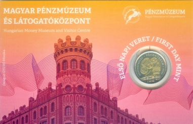 2022 Pénzmúzeum 100 forint első napi veret