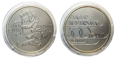 1989 Téli olimpia - Albertville 500 forint