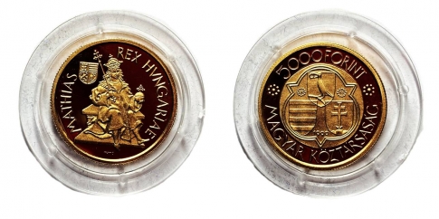 1990 Mátyás király 5000 forint