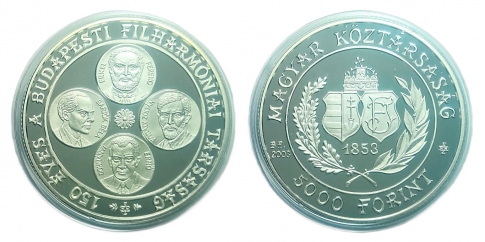 2003 Filharmóniai Társaság 5000 forint
