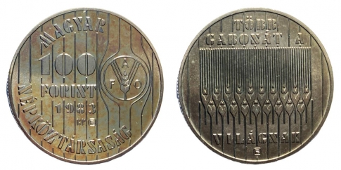1983 FAO 100 forint