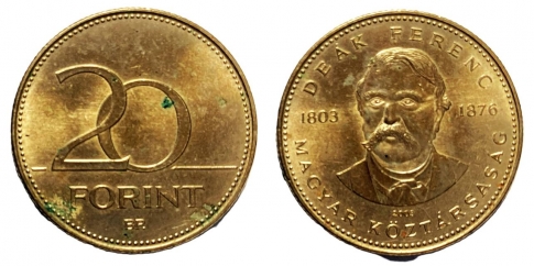 2003 Deák Ferenc 20 forint