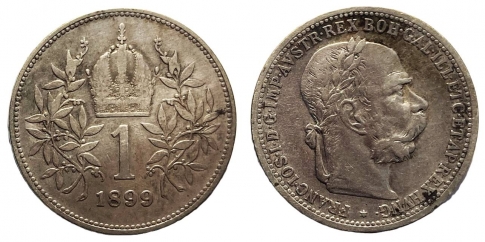 1899 Ferenc József 1 korona