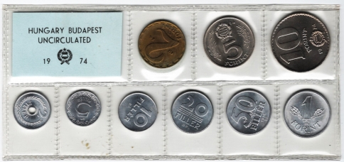 1974 Magyarország forgalmi sor