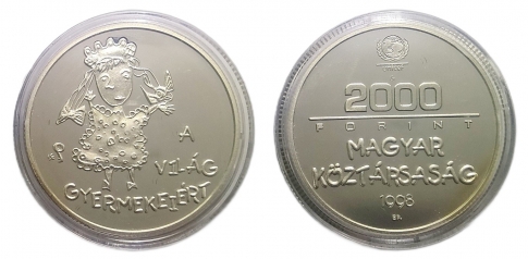 1998 UNICEF - A világ gyermekeiért 2000 forint