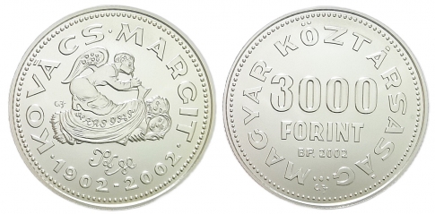 2002 Kovács Margit 3000 forint