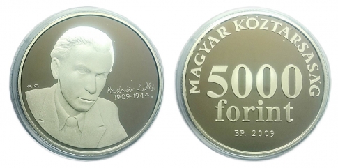 2009 Radnóti Miklós 5000 forint