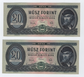 1962 20 forint