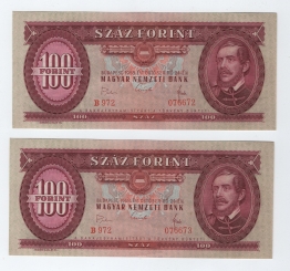 1968 100 forint