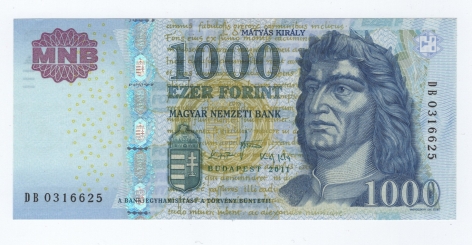 2011 1000 forint