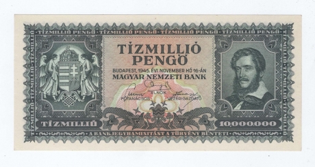 1945 10 millió pengő
