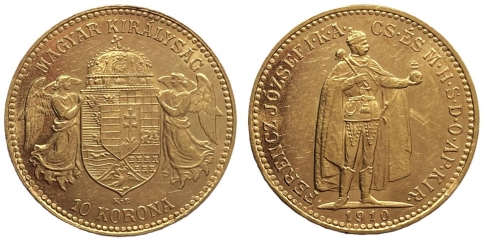 1910 Ferenc József 10 korona