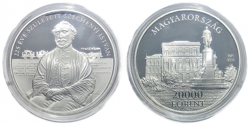 2016 Széchenyi István 20000 forint