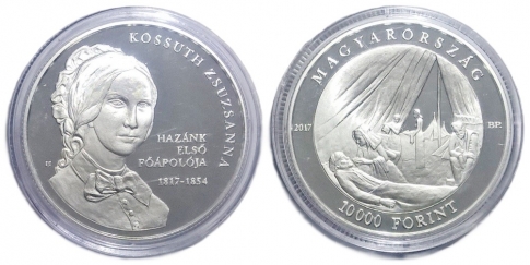 2017 Kossuth Zsuzsanna 10000 forint