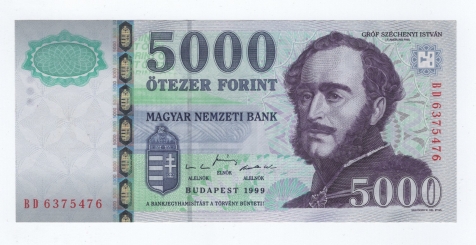 1999 5000 forint