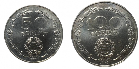 1970 Felszabadulás 50 és 100 forint