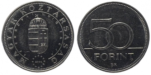 2004 EU csatlakozás 50 forint