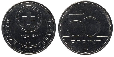 2006 Magyar Vöröskereszt 50 forint 2006 Magyar Vöröskereszt 50 forint