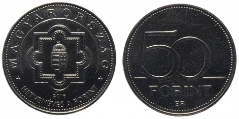 2016 70 éves a forint 50 forint 2016 70 éves a forint 50 forint
