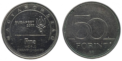 2017 Fina 50 forint 2017 Fina 50 forint