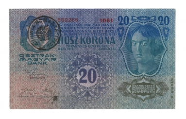 1913 20 korona