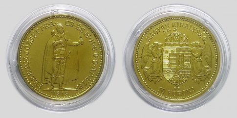 1915 Ferenc József 10 korona UV