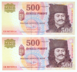2007 500 forint