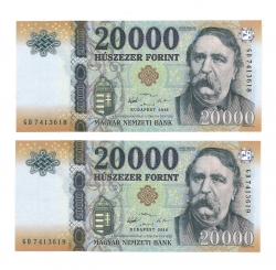 2016 20000 forint