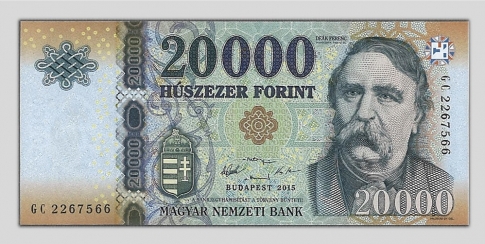 2015 20000 forint